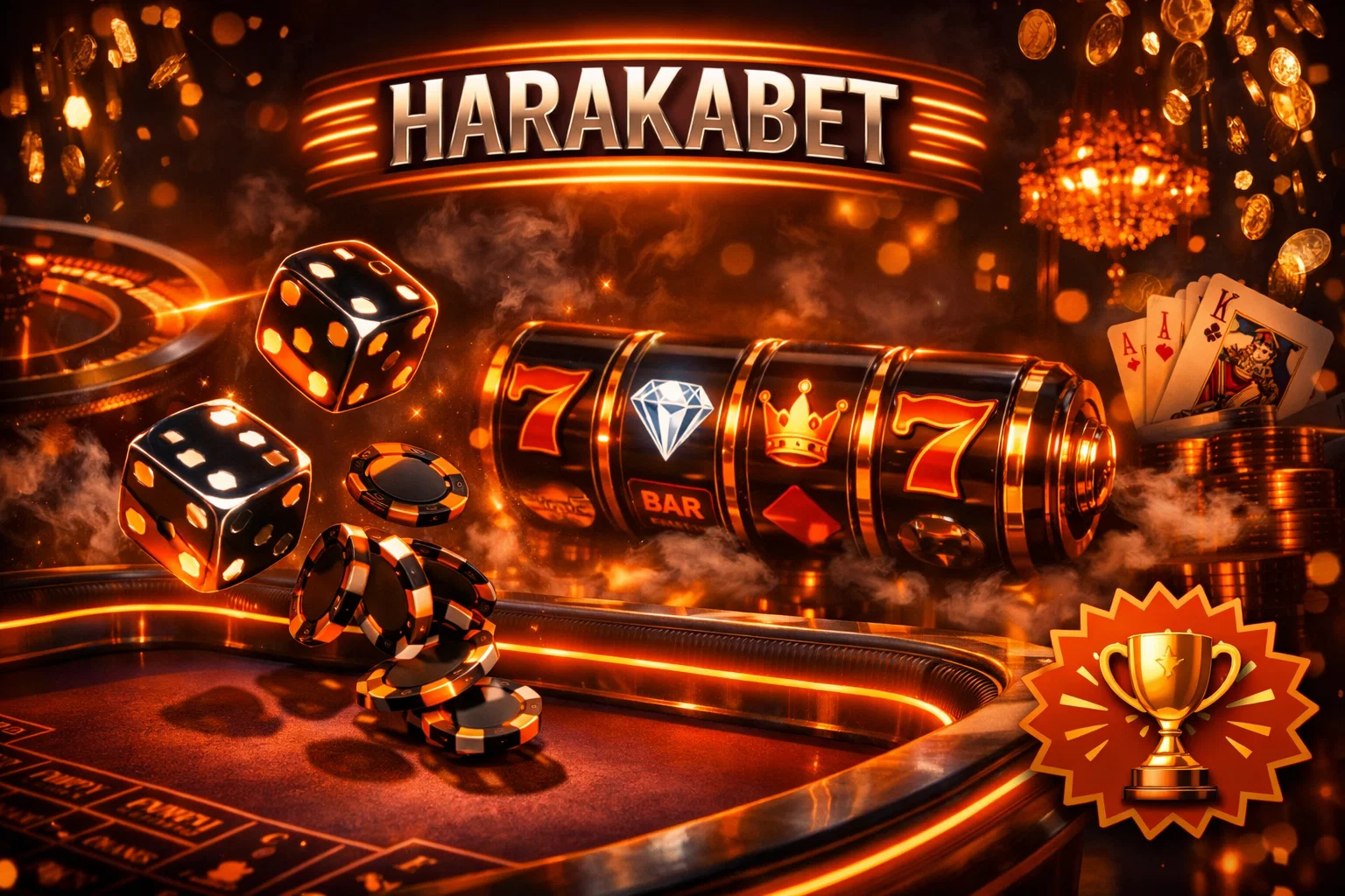 Harakabet casino with something new dropping every week Harakabet casino lobby with slots and live tables