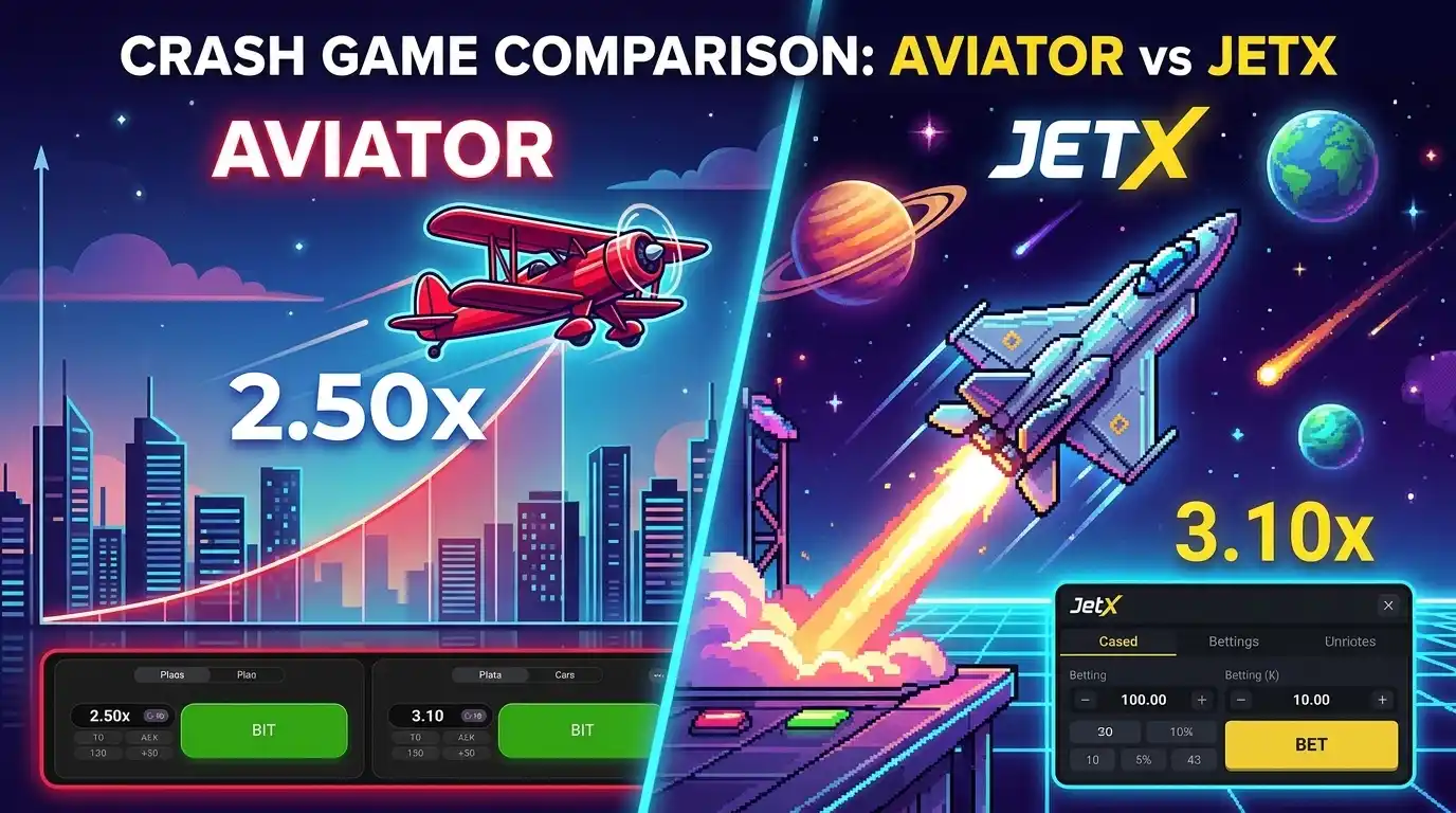 aviator vs jetx